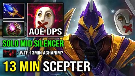 WTF 13Min Scepter AoE Last Word Silencer 100 Deleted Mid SF With Crazy