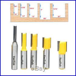 Cutter Set Tool Bit Straight Dado Router Bits Tool Tungsten Carbide