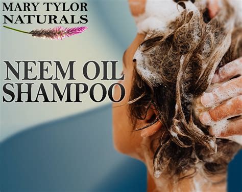 Organic Neem Oil Shampoo Mary Tylor Naturals