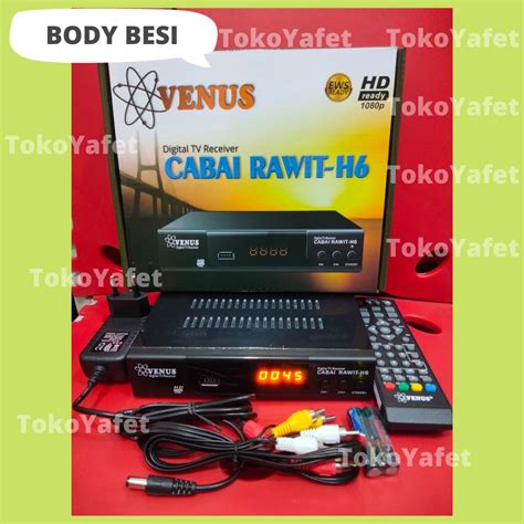 Jual Set Top Box Tv Digital Stb Dvb T Venus Cabai Rawit Tipe H Model