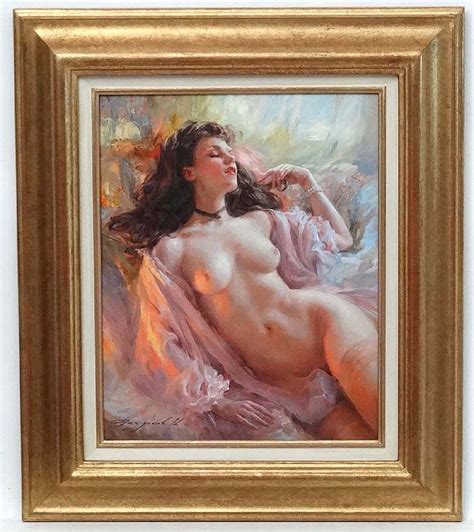 Sold Price Konstantin Razumov B 1974 Russian School Oil On Canvas