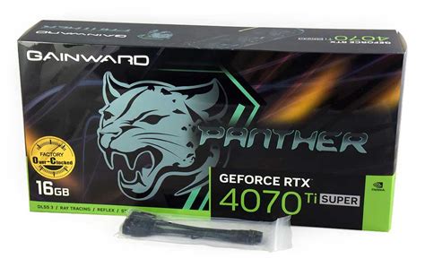 Gainward GeForce RTX 4070 Ti SUPER Panther OC 16G Recenze GPUreport Cz