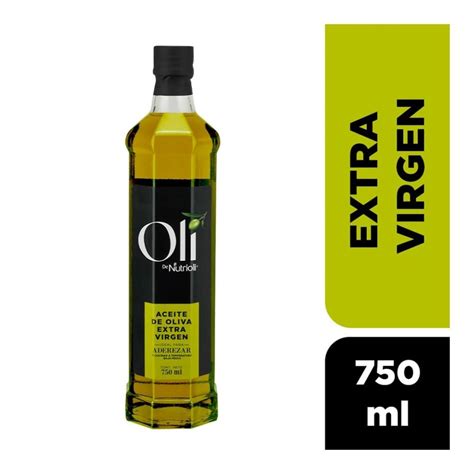 Aceite De Oliva Nutrioli Oli Extra Virgen 750 Ml Walmart