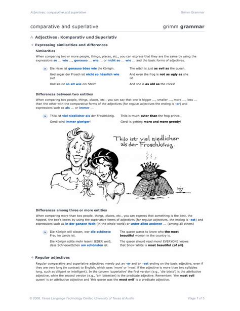 Pdf Adj Comparative And Superlative And Superlative Adjectives