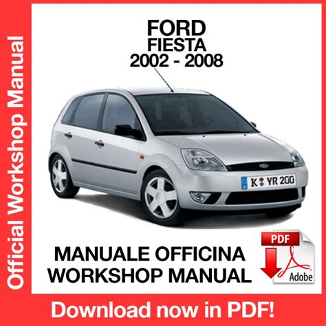 Workshop Manual Ford Fiesta 2002 2008 En