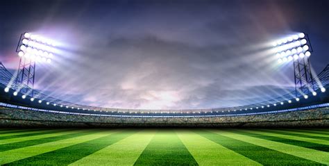 Fondos De Pantalla Estadio Césped Rayos De Luz Deporte Descargar Imagenes