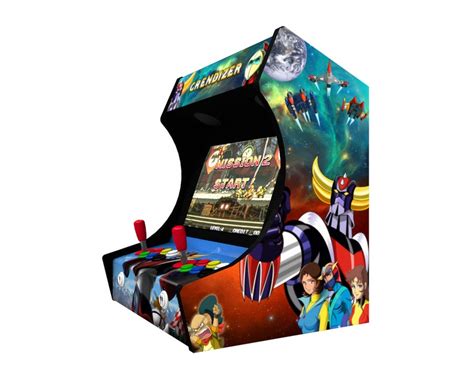 Grendizer Arcade Cabinet Machine Artwork Graphics Vinyl Etsy