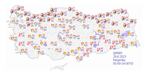 Meteoroloji den yeni rapor Bayramda hava nasıl olacak Son Dakika