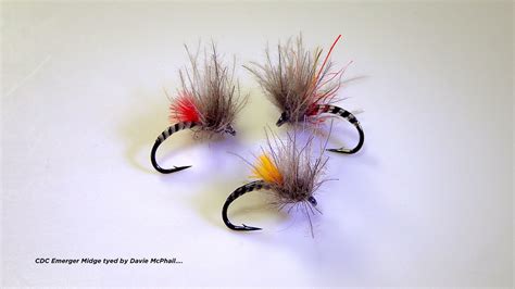 Tying A Small Cdc Emerger Midge By Davie Mcphail Youtube