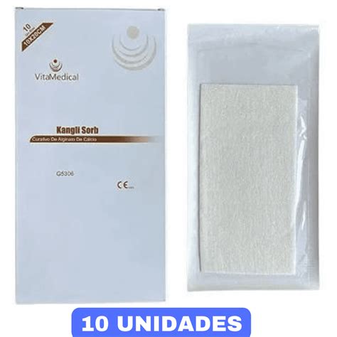 Curativo De Fibras De Alginato De C Lcio Kangli Sorb X Cm