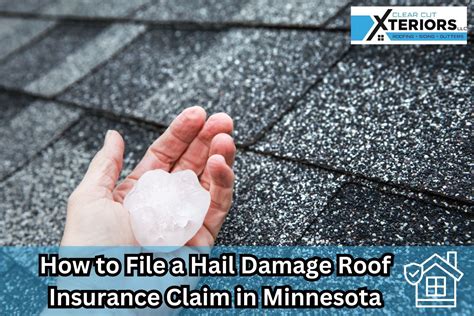 How To File A Hail Damage Roof Insurance Claim In Minnesota