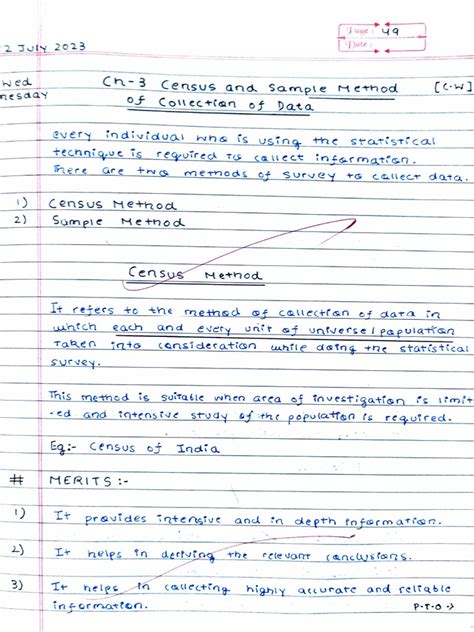 Ch-3 Census and Sample Method of Collection of Data | PDF | Science ...