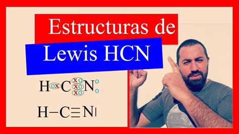 Estructura De Lewis Hcn Ejercicio Resuelto Paso A Paso Con Gráficos