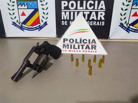 Homem Preso Pela Pm Por Porte Ilegal De Arma De Fogo Em Pouso Alegre