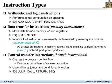 Ppt Computer Architecture Instruction Set Architecture Powerpoint