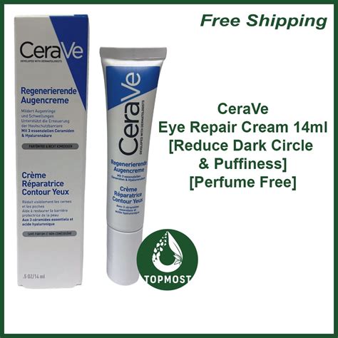 Cerave Eye Repair Cream 14ml [reduce Dark Circle And Puffines 蝦皮購物