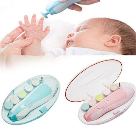 Lixador De Unha Bebe - Cortador Aparador Lixador De Unha Bebê Criança Adulto Elétrico Com 6 ...