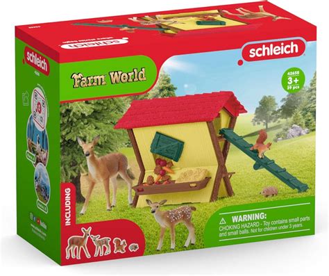 Schleich Feeding The Forest Animals 42658 • Pris