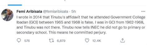 Tinubu I Deserve To Be In Guinness World Records Politics Nigeria