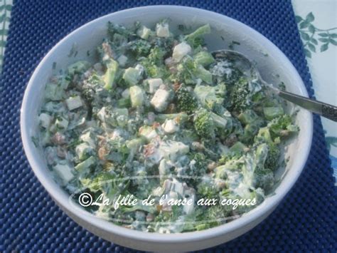 La Fille De L Anse Aux Coques Salade De Brocoli Et Feta