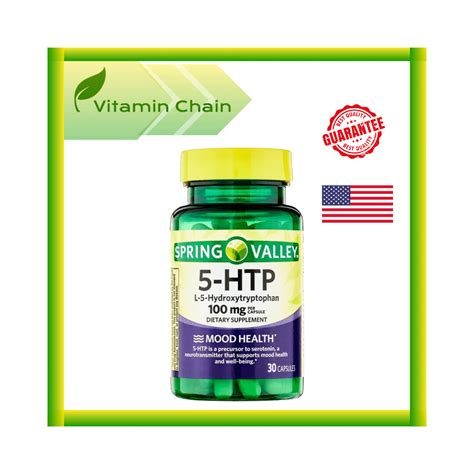 Spring Valley Htp Capsules Mg Capsules Shopee Philippines