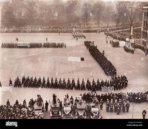 Officer and crew of HMS Exeter and HMS Ajax who took part in the battle ...