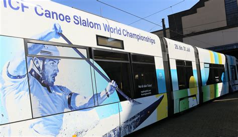 Unsere Icf Kanuslalom Wm Strassenbahn Kurz Wm Tram F Hrt Noch Immer