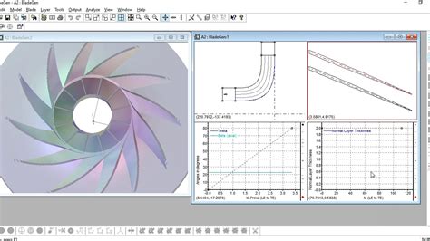 Impeller Blade Using Bladegen Ansys Youtube