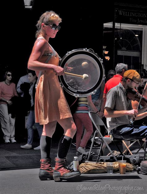 Erika Lewis Tuba Skinny Beating Her Drum Erika Lewis Flickr