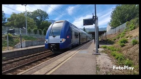 Gpf N°126 Trains En Gare De Grenoble Beaucoup De Ter Et Un Tgv Inoui