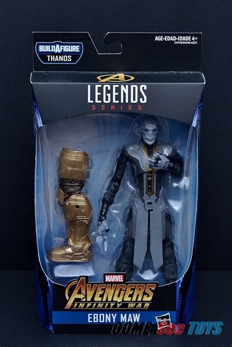 Comic Book Heroes Armored Thanos Baf Left Leg Marvel Legends Series