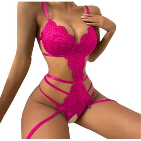 Coordonnes Ensemble Lingerie Mode Lingerie Sexy Femme Body Et