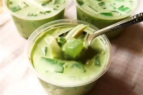 Takjil Praktis Dan Super Creamy Cobain Resep Buko Pandan Ala Dapurumi