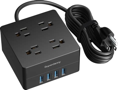 Amazon Zettaguard Mini Outlet Travel Power Strip Surge Protector