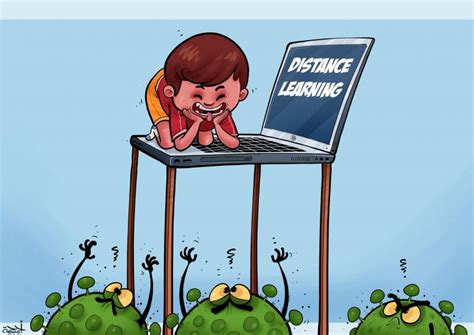 Distance learning | Cartoon Movement