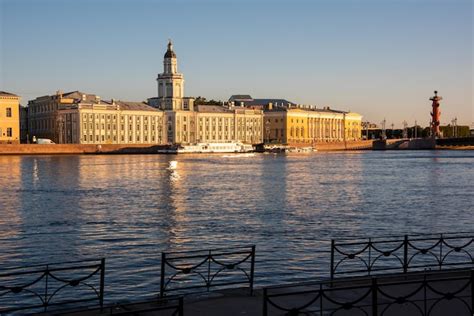 Vista Da Cidade De S O Petersburgo Na R Ssia Monumentos Famosos