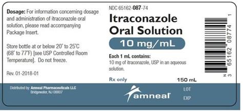 Liquid Itraconazole Oral Solution At Best Price In Surat Saintroy