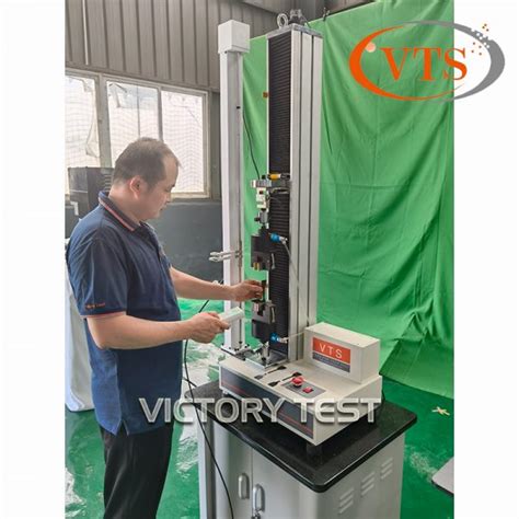 Astm D Tensile Test On Rubber Elastomers Vts Testing Equipment