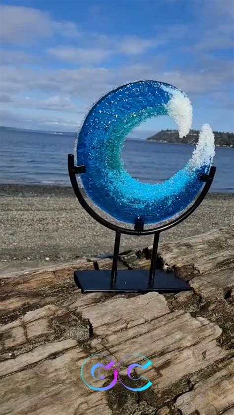 Pin By Diana Lee On Glasstastic [video] In 2024 Glass Sculpture Fused Glass Artwork Blown