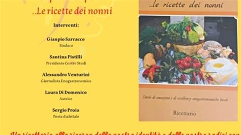 Saperi E Sapori Le Ricette Dei Nonni A Fontana Liri