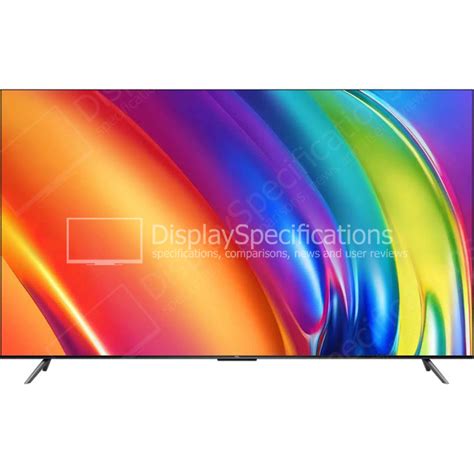 42.5" TCL 43P745 - Specifications