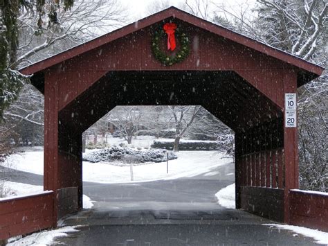 Covered bridge in the snow. | Smithsonian Photo Contest | Smithsonian ...