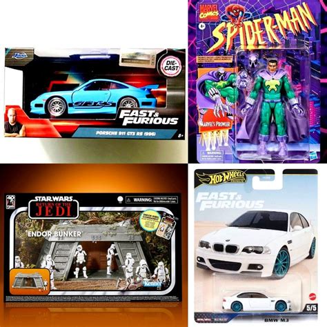 Hot Wheels Premium Fast Furious BMW M Porsche GT RS Jada Toys Marvel Legends