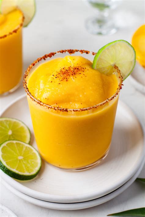 Frozen Mango Margarita The Novice Chef