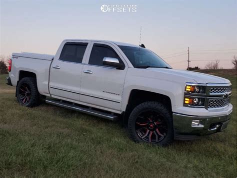 2015 Chevrolet Silverado 1500 With 20x9 1 Fuel Rage And 28565r20 Nitto Ridge Grappler And