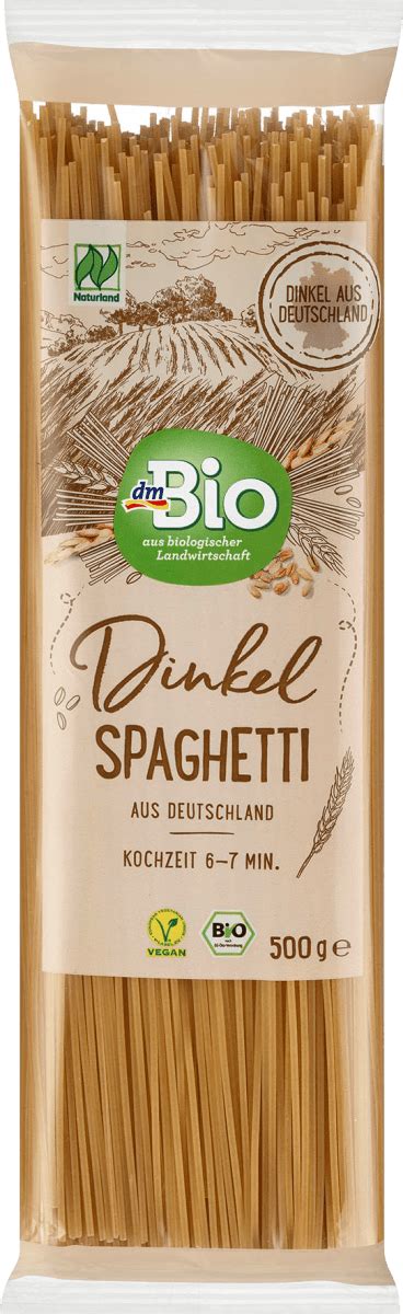 Dmbio Nudeln Spaghetti Aus Dinkel G Dm At