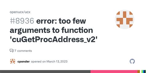 Error Too Few Arguments To Function Cugetprocaddress V Issue