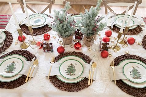 Stunning Christmas Table Setting Ideas with Macy's | Fancy Ashley