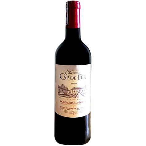 R U Vang Chateau Cap De Fer Bordeaux Superieur R U Vang Az