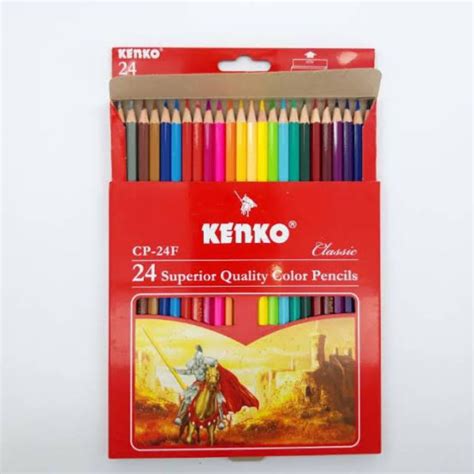 Jual Pensil Warna Kenko Panjang 24 Warna Shopee Indonesia